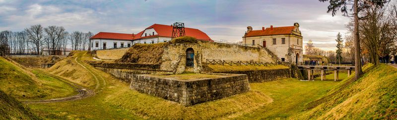 збараж, крепость, замок, фортификация, панорама, архитектура Збаражский замок фото превью