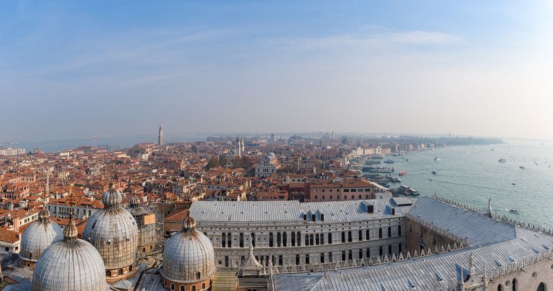 Venice panorama view фото превью