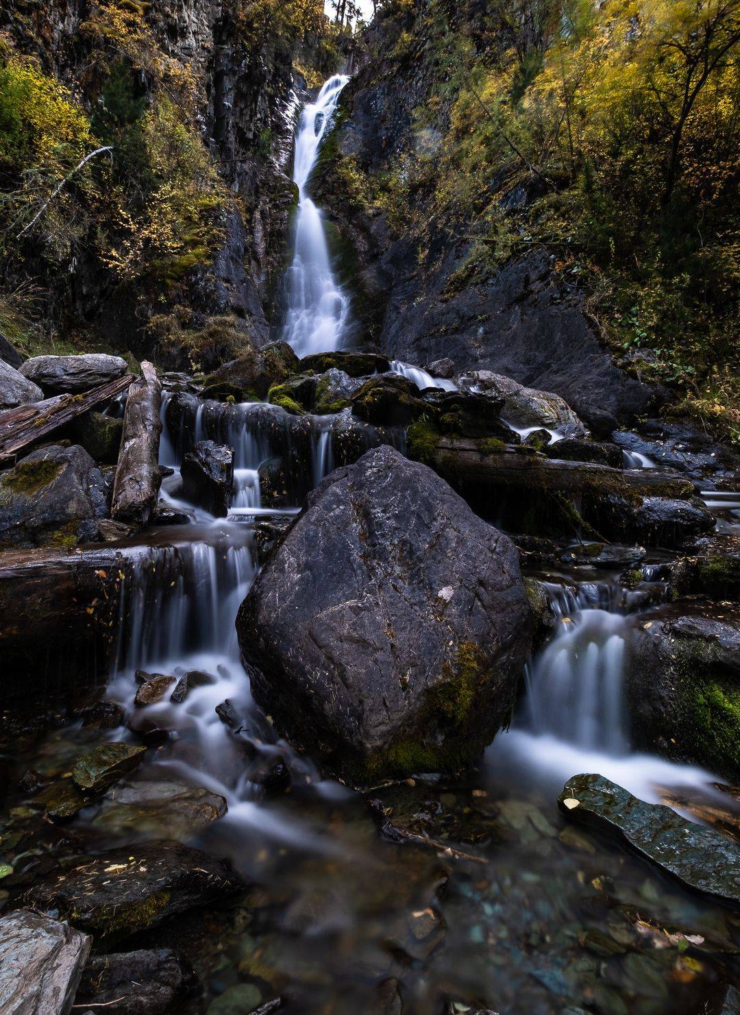 Алтай, водопад Карасу, Вадим Коротеев