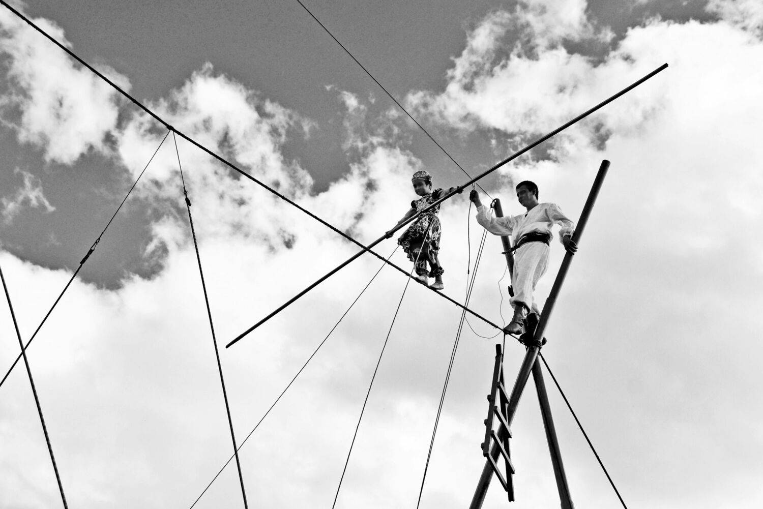 девочка, цирк, конатоходцы, апатиты, Николай Смоляк