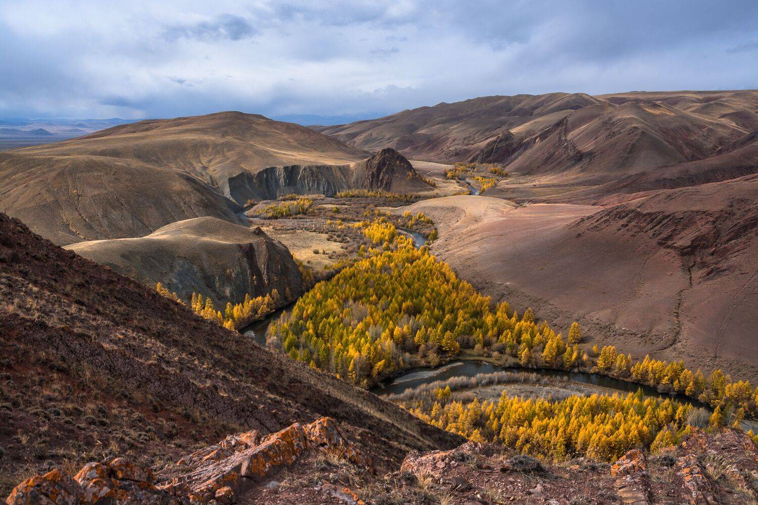 россия, горный алтай,кызылшин,осень, Андрей Поляков