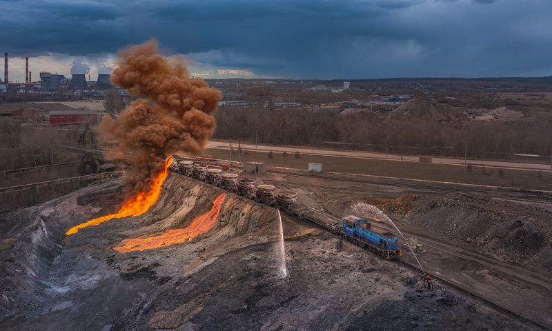 тепловоз, шлак, промышленность, металлургия, шлаковоз, тула, тулачермет, железнаядорога, промышленныйфотограф, индастриал, diesel, locomotive, industry, metallurgy, slag, carrier, tula, rails, train, tulachermet, railway, industrial, Photos #112-115 фото превью