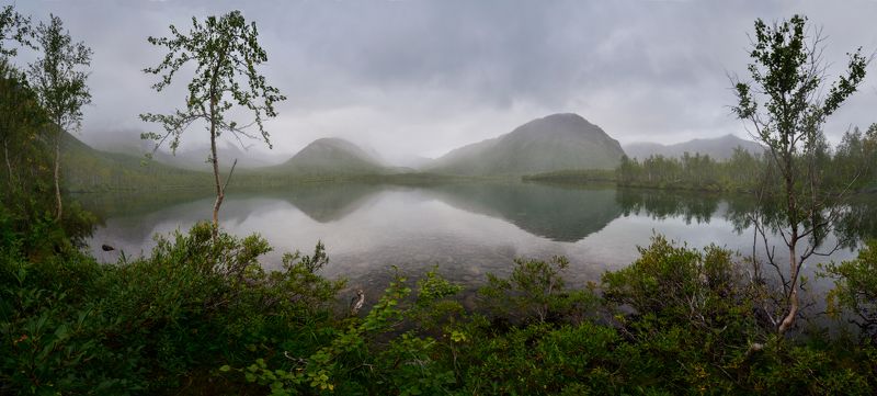 Тихо дремлет туманный Вудъявр фото превью