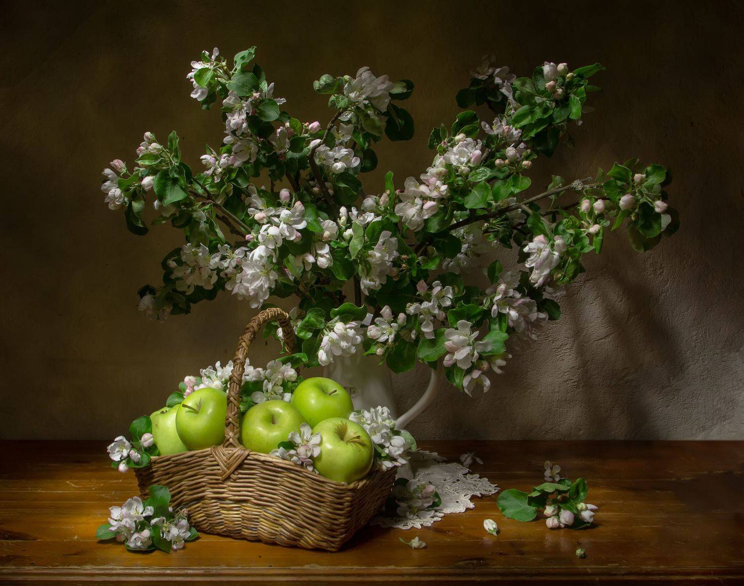 натюрморт, весна, яблоня, Татьяна Феденкова