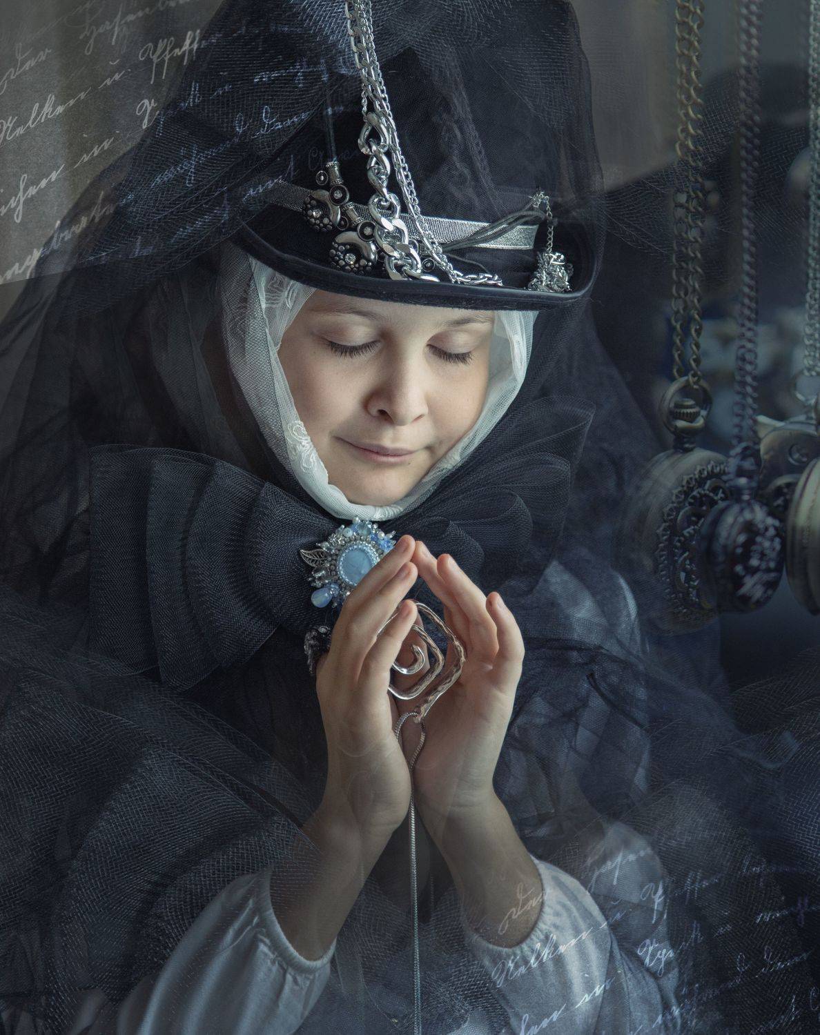 портрет стимпанк жанр арт, Ященко Анастасия