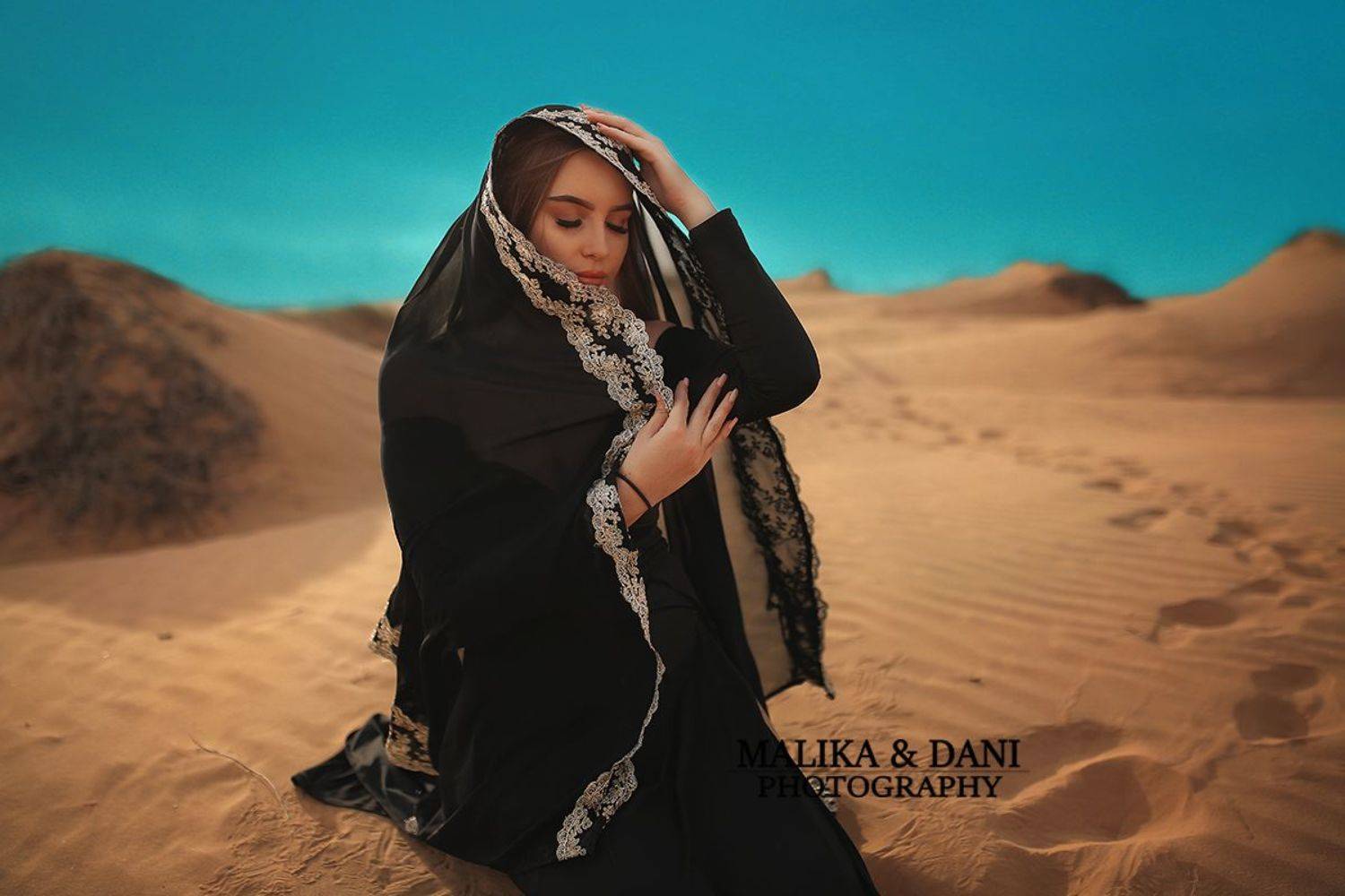 #desert #art #israel #dunes #summer #photographer #girls #dress #black #Beauty In Nature #Day, Malika Normuradova