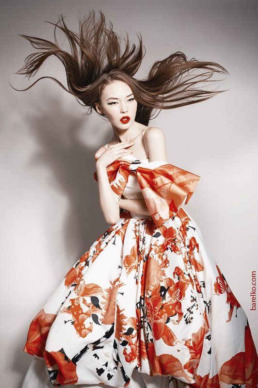 Asian, Hair, Wind, Woman windy фото превью