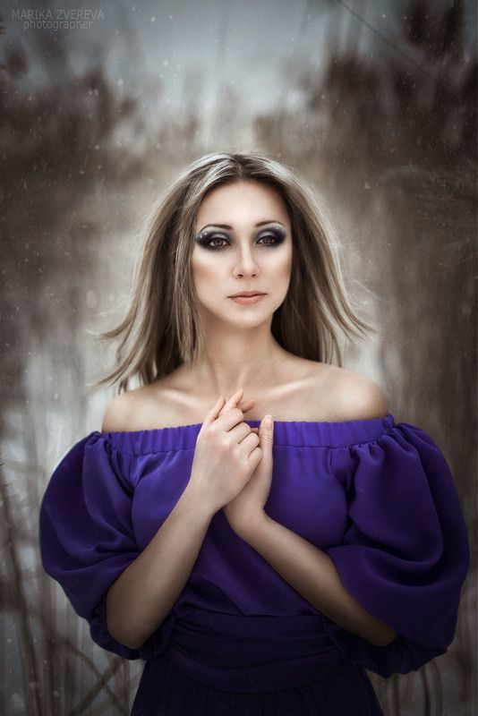 Marika Zvereva  photography cold cold beauty фото превью