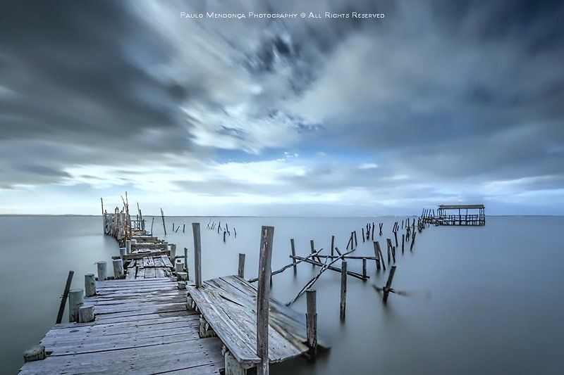 Wood pier фото превью