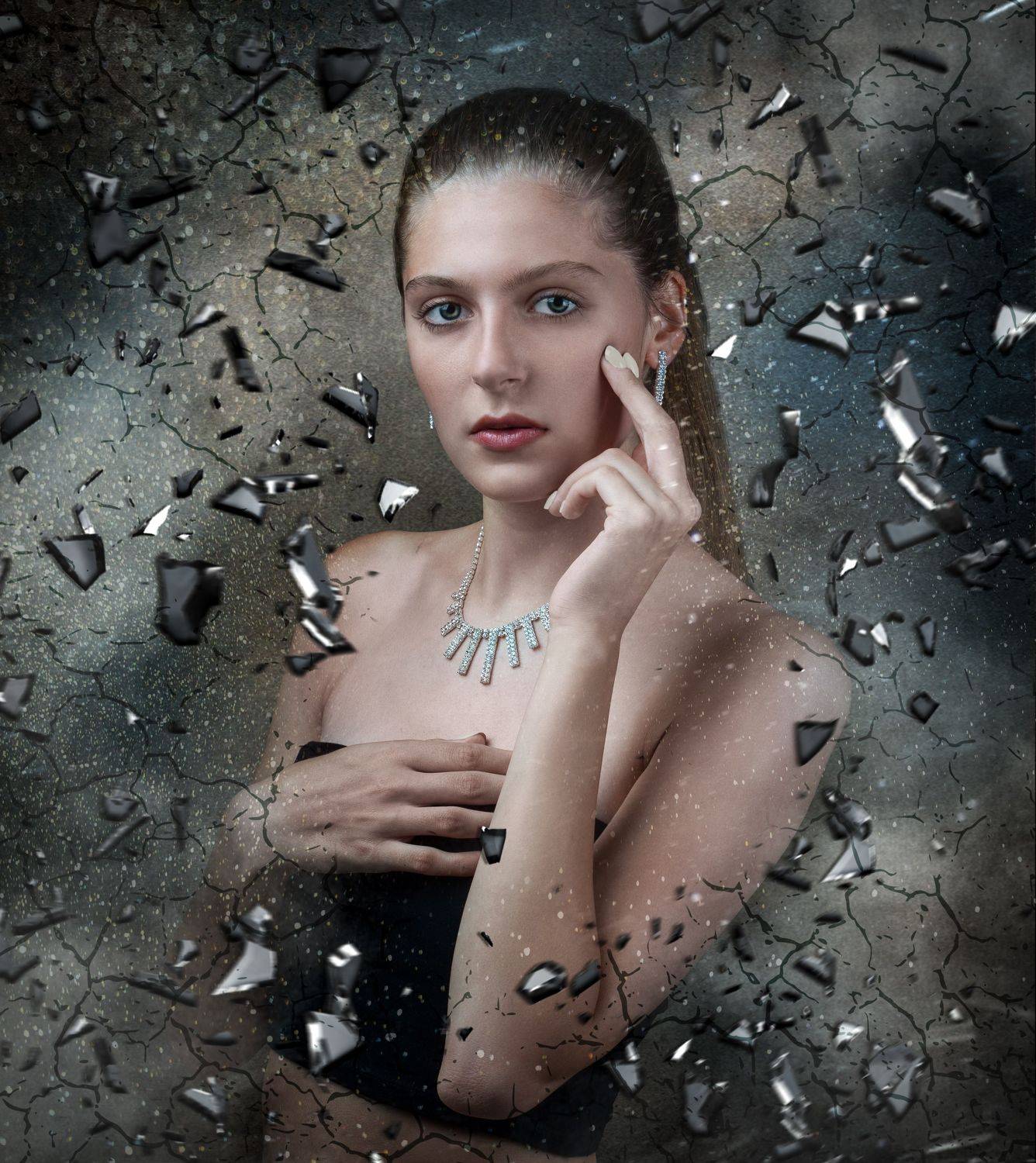 студийный портрет, красивая девушка, женский портрет, концептуальное, арт, Зураб Бабаев