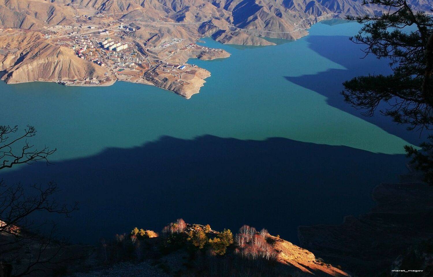 ирганай,водохранилище,осень,горы,дагестан,пейзаж,марат магов,, Marat Magov