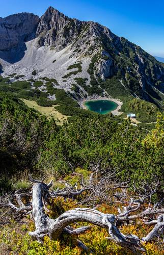 Sinanica Peak and lake 