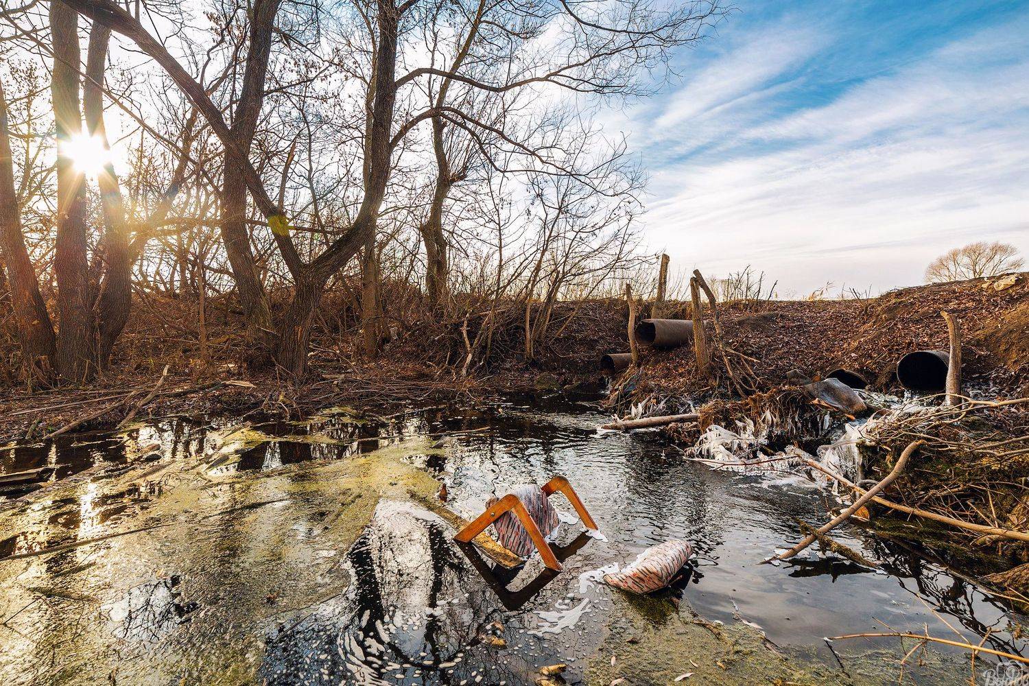 тамбов, стул, пруд, река, Сергей Вьюнов