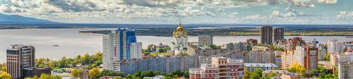 Над Амуром и Хабаровском