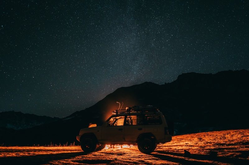 Звездная ночь. фото превью