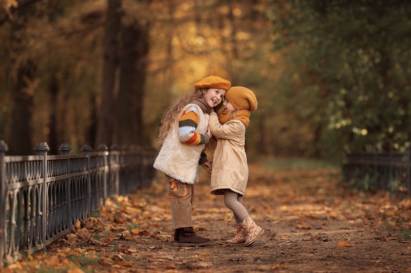 девочки детский жанровый портрет Девочки они такие девочки... фото превью