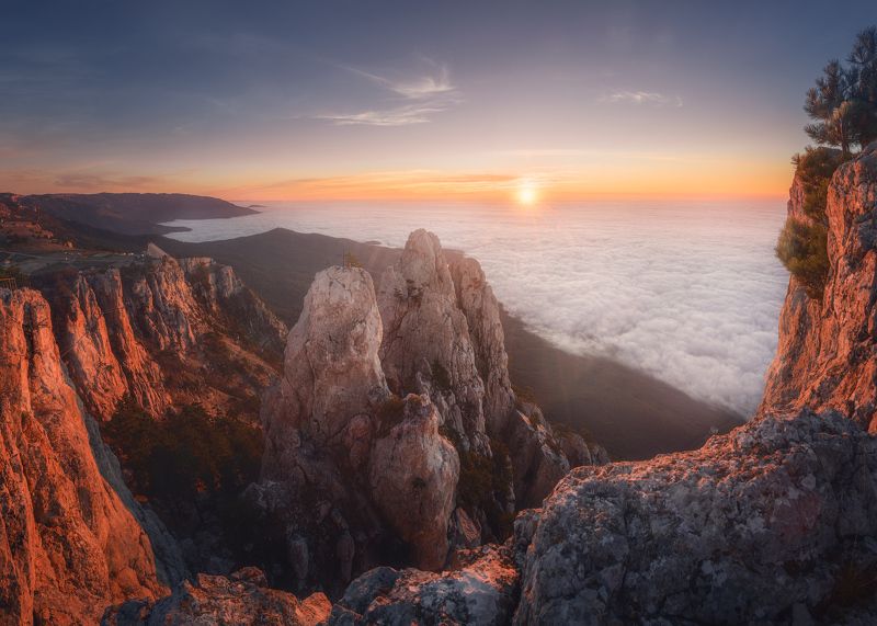 Один рассвет на Ай-Петри фото превью