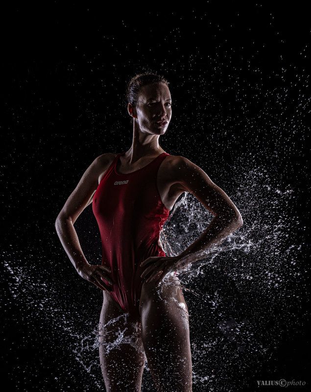 девушка, купальник, портрет, вода, sexy, girl, спорт Без названия фото превью