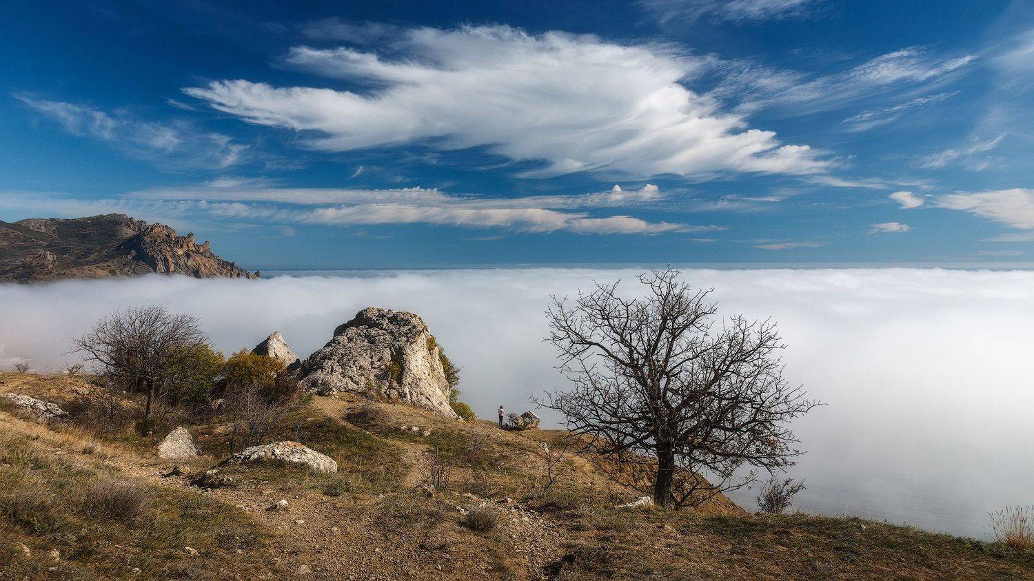 крым, море, осень., Владимир Дубинин