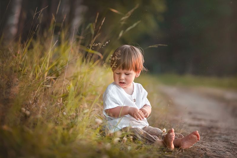 ребенок, малыш, мальчик, лето, природа Матвей фото превью