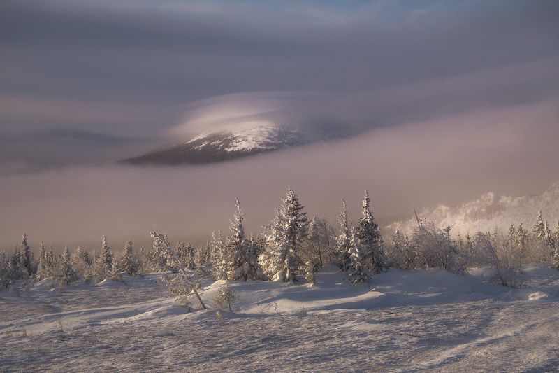 Укутавшись в облака фото превью