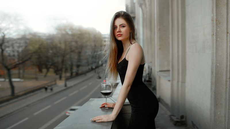 art, portret, dramatic, natural light, street, cloudy, портрет, натуральный свет, 35мм, арт Nastya фото превью