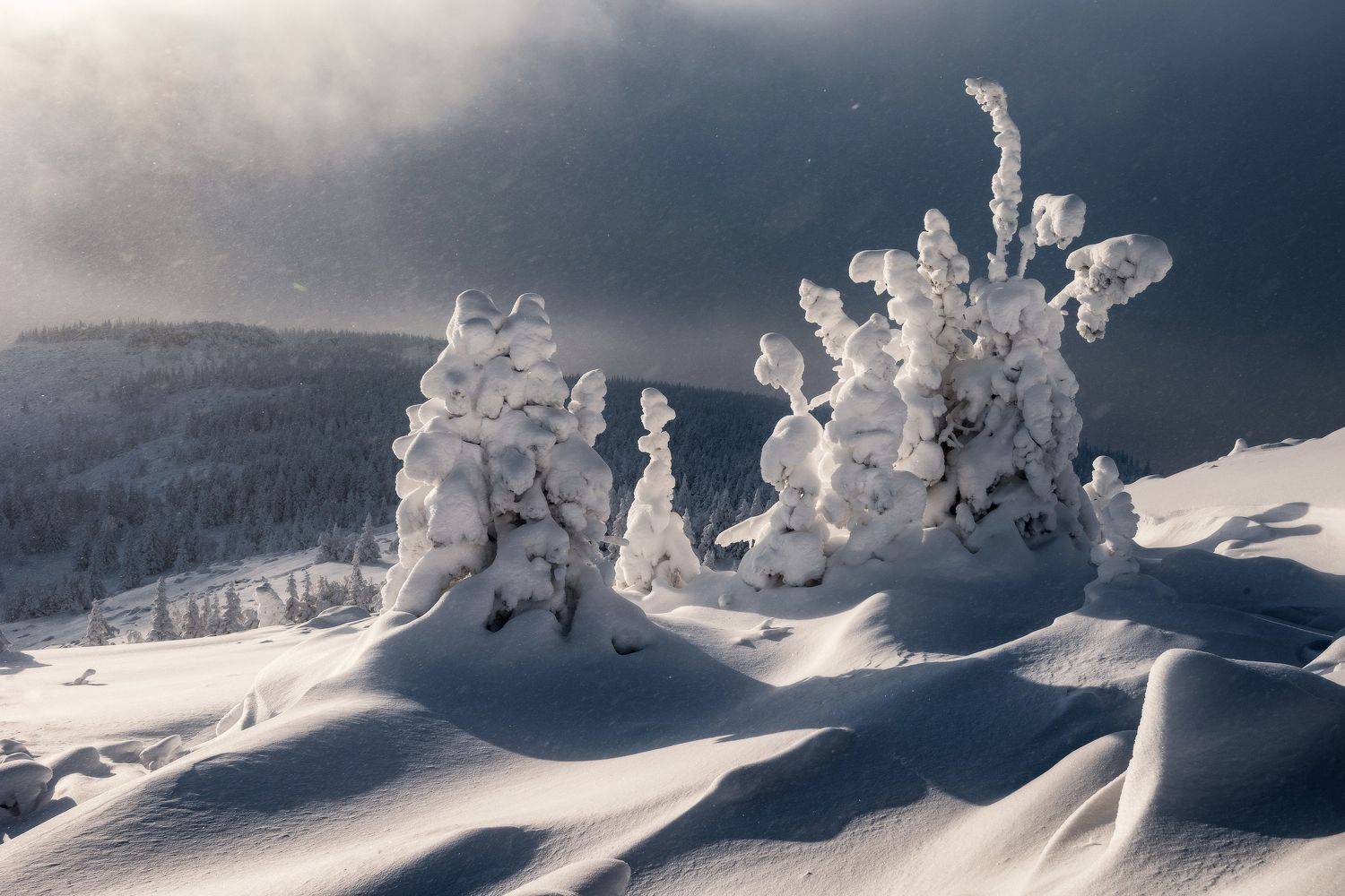 уван, южный урал, зимний пейзаж, Елена Соколова