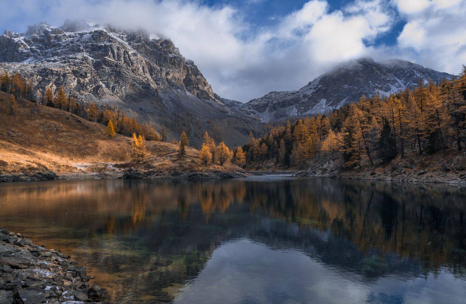 россия, горный алтай,озеро, осень, Андрей Поляков