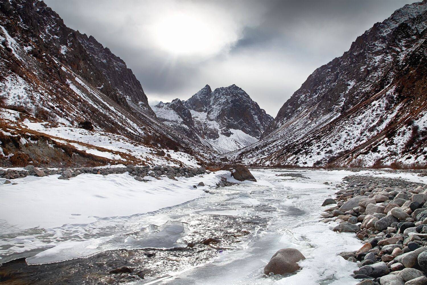 кыргызстан, горы, ала-арча, Элина Магалимова