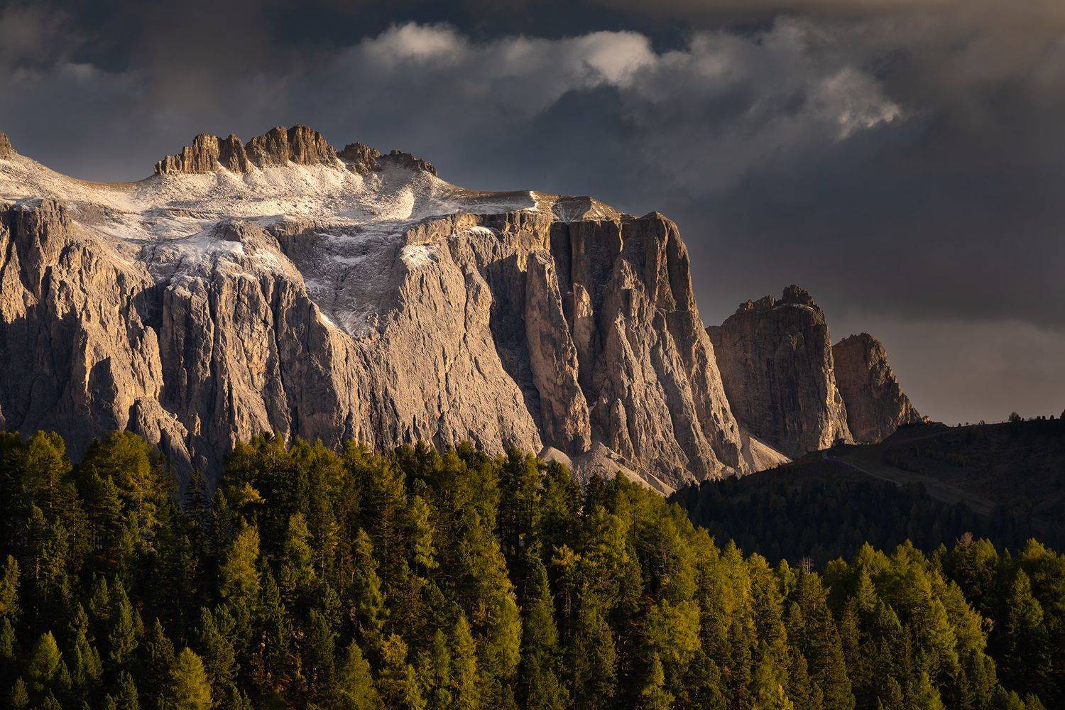 mountains, autumn, dolomites, italy, Michał Kasperczyk