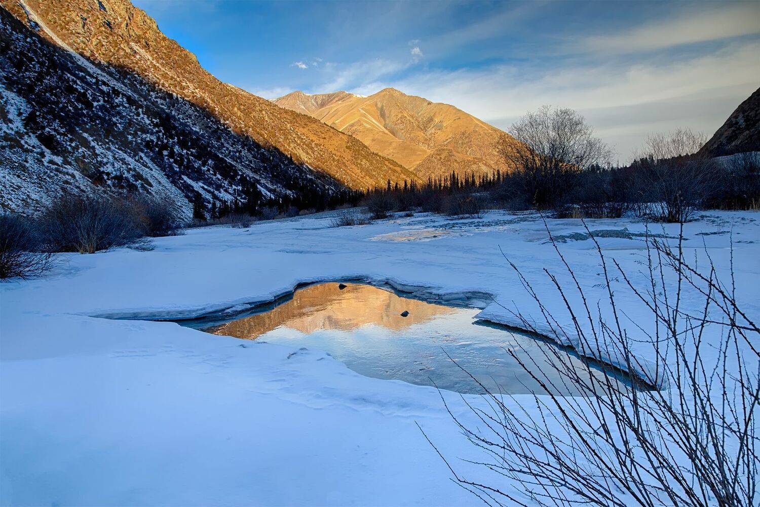 кыргызстан, горы, ала-арча, Элина Магалимова