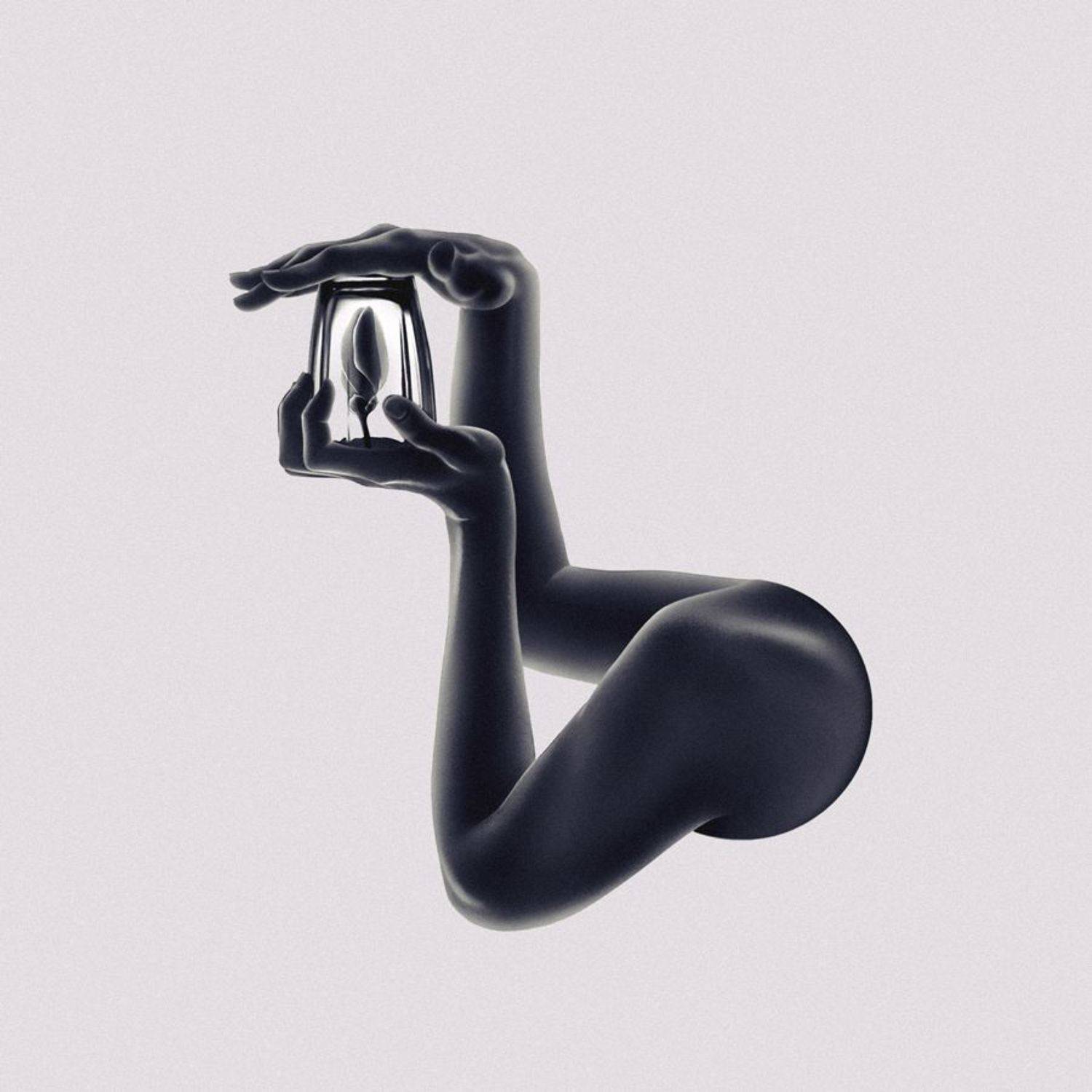 SURREAL,MONTAGE,IMAGINATION,CREATIVE,SURREALISM,ART,LIGHT,EDIT,DARK,SHADOW,FINEART,MONOCHROME,WOMAN,FLOWER,HAND,ARM,WOMAN HAND,SILHOUETTE,GLASS,CONCEPTUAL, Nur Ernehir