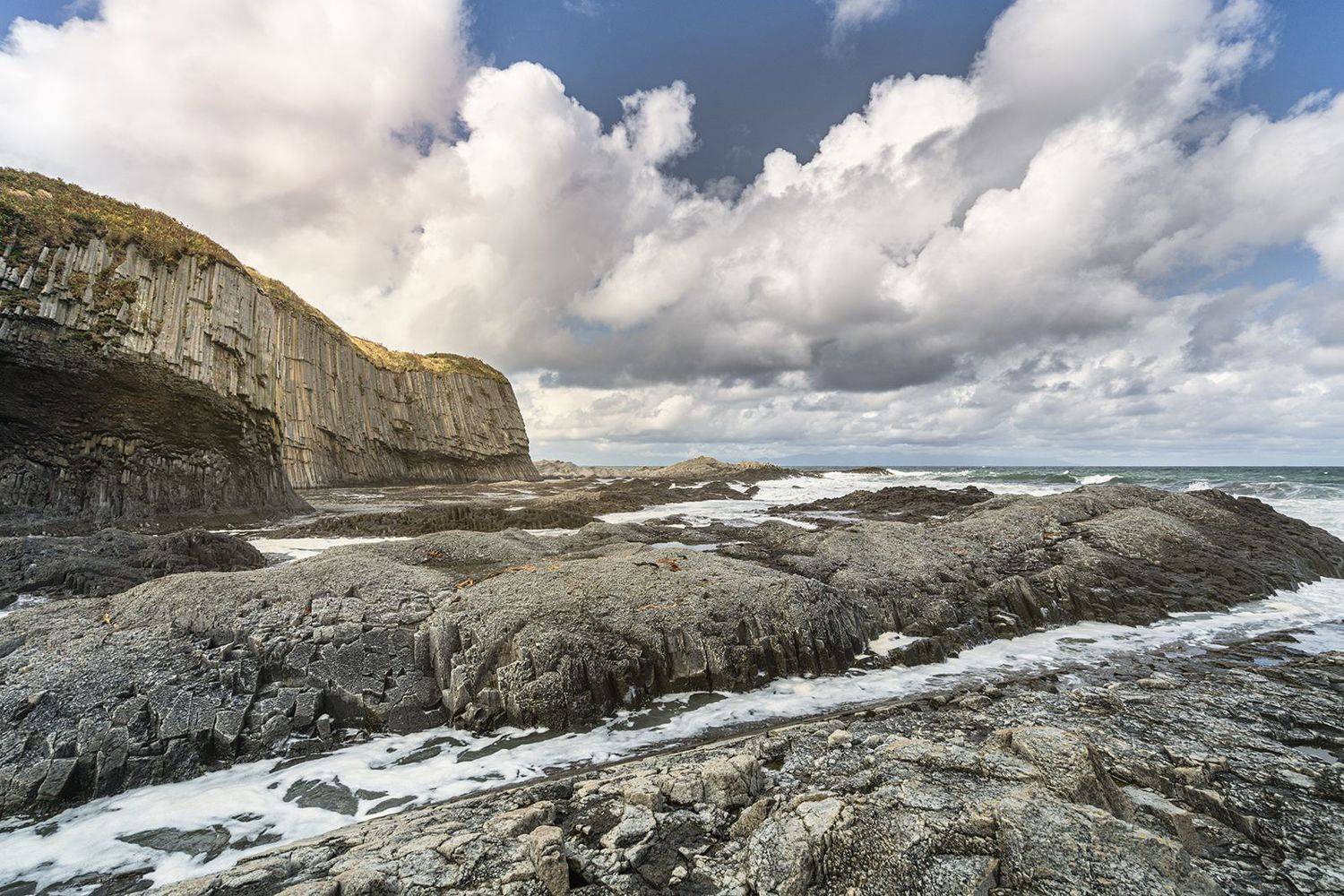 пейзаж, природа, океан, Тихий, Россия, Курилы, Кунашир,Мыс Столбчатый, Лариса Николаевна Дука
