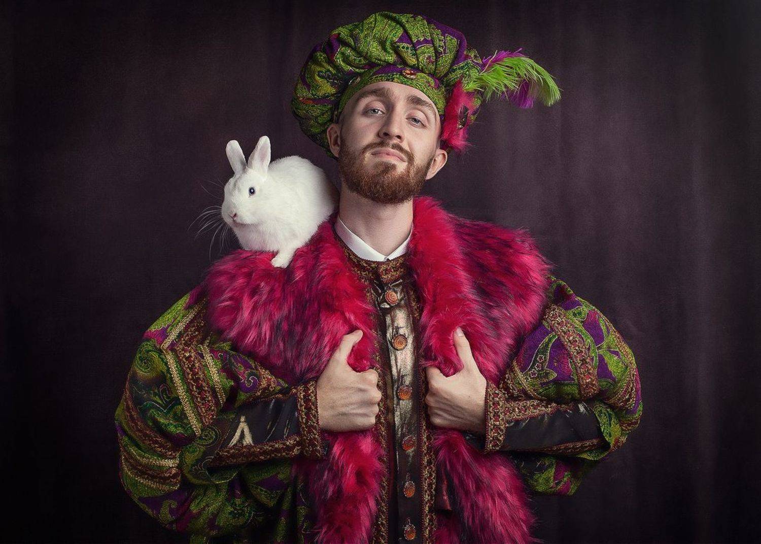 мужской, портрет, сказочный, образ, король, султан, fine, art, Максим Антонюк