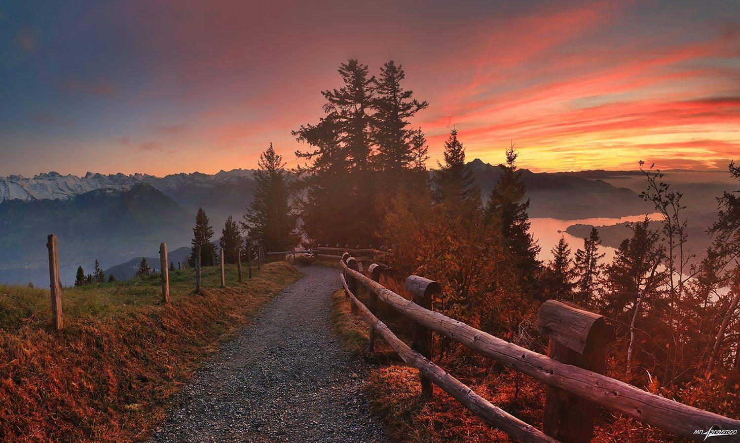 swiss,rigi,швейцария,осень, Матвеев Николай