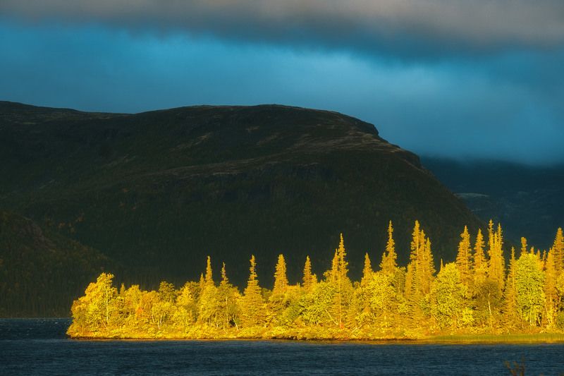 россия, мурманская область, кольский полуостров, пейзаж, природа, осень, заполярье, рассвет, сейдозеро, ловозерские тундры, озеро Золото Ловозерских тундр фото превью