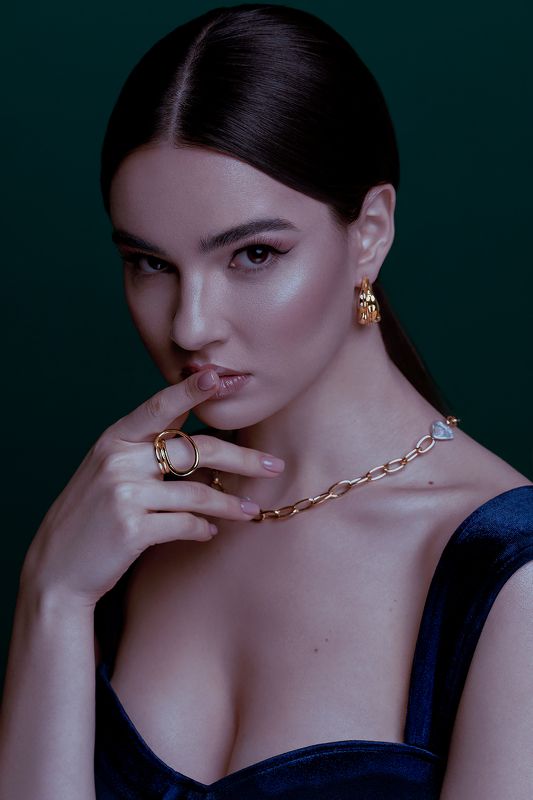 Портрет, бьюти, красота, украшения, коммерция, мода, макияж, реклама, portrait, beauty Suzanna фото превью