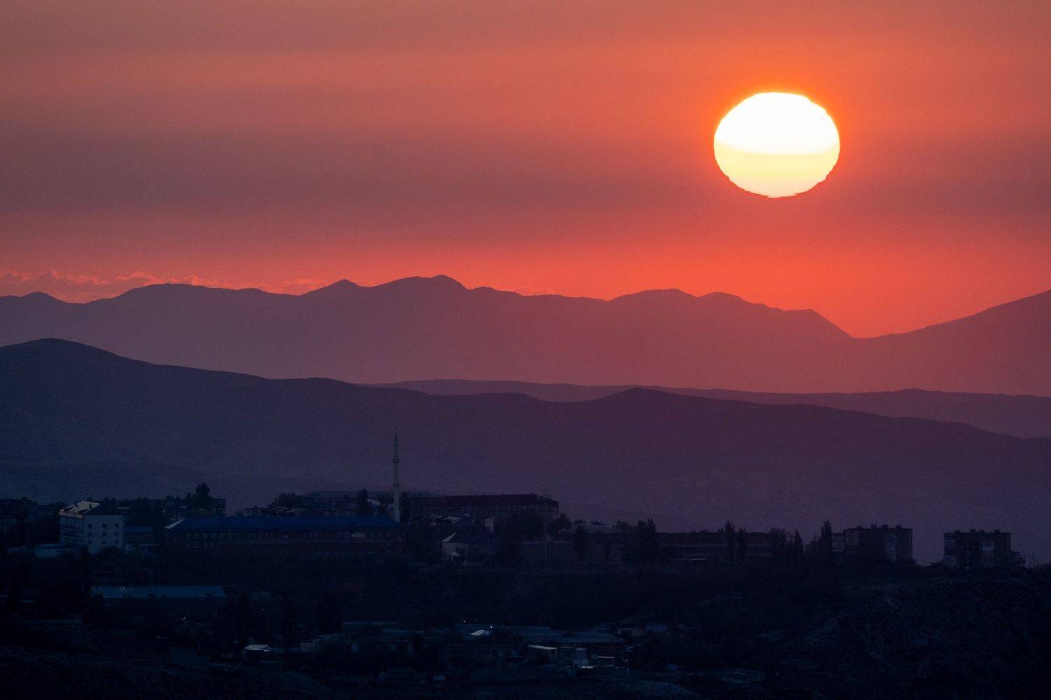 восход, солнце, горы, Баландин Дмитрий