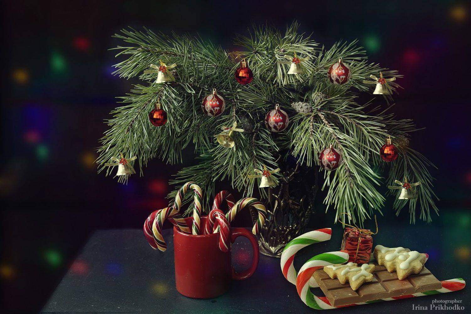 натюрморт, новый год, рождество, настроение, Ирина Приходько