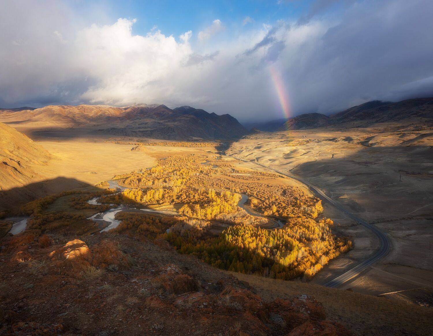 алтай, осень, чуя, Алексей Марголин