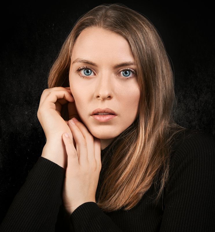 студийный портрет, красивая девушка, женский портрет, концептуальное Даша фото превью