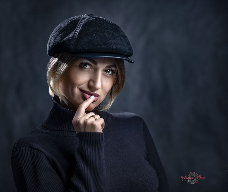 портрет, девушка, студийный портрет Ксения фото превью