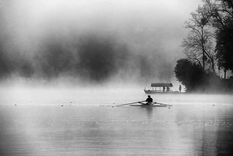 Morning on the lake фото превью