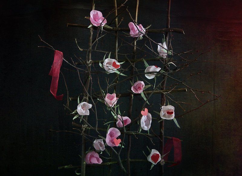 натюрморт Беззащитные сердца фото превью