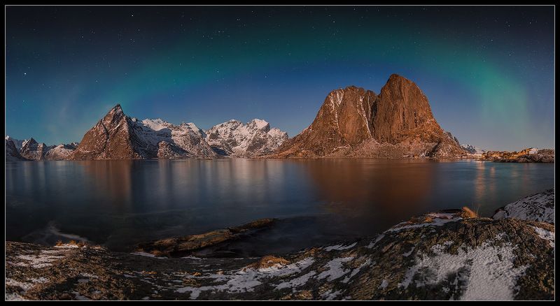 Ночной Рейне (Лофотены) фото превью