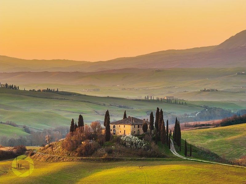 Val d\'Orcia, Tuscany, Italy фото превью