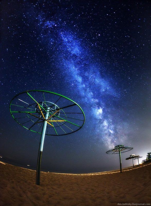 Летняя ночь в Мелекино (Украина) фото превью