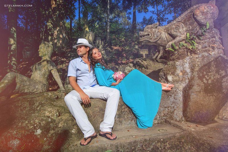 Love Story in Magic Garden. Ko Samui. фото превью