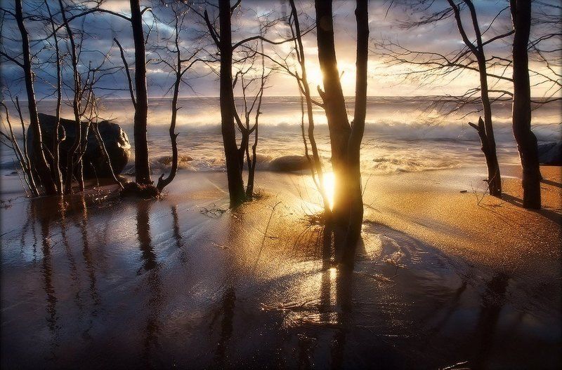 Осенний шторм фото превью