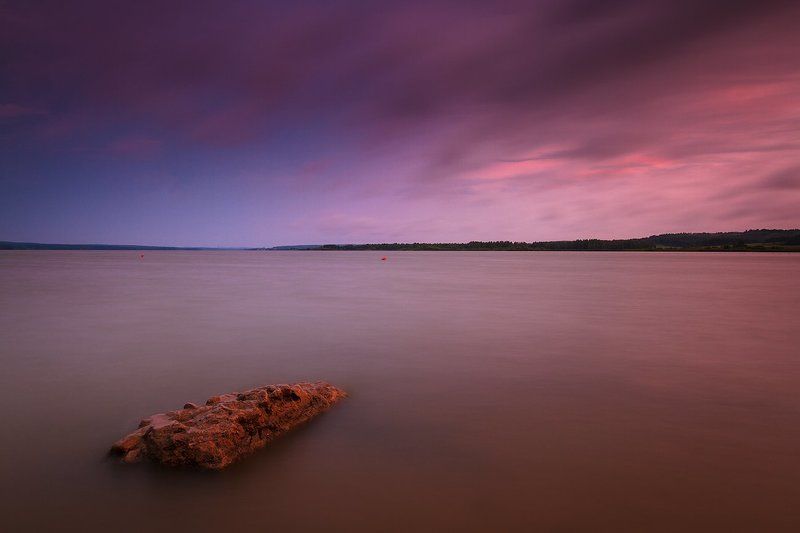 Nd, Nd 8, Беларусь, Вечер, Зельва, Камень, Озеро СЕВШИЙ НА МЕЛЬ фото превью